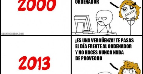 Cuánto cabrón / La mala fama que tienen ahora los ordenadores