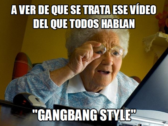 abuela,confusion,gangnam style,Internet,popular,video