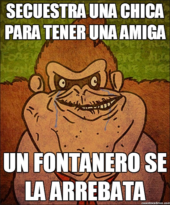 Meme_otros - Forever Donkey Kong Alone