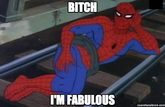 60's Spiderman,fabulous,pose,vias del tren,WTF