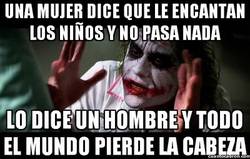 Enlace a una mujer dice que la encantan los niños y nadie dice nada