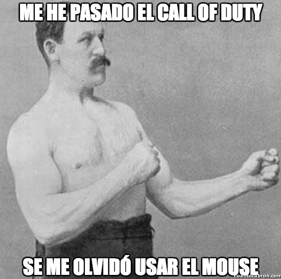 call of duty,friki,overly manly man,videojuegos
