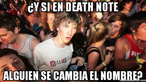 Momento_lucidez - Eso podría haber dado un vuelco a la historia de la Death Note