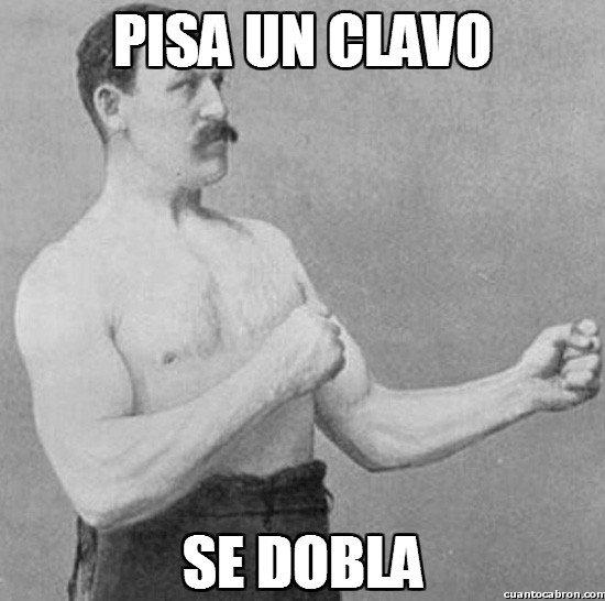 Overly_manly_man - Clavos pisoteados