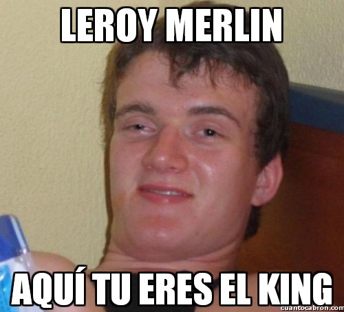 Burger King,confusion,eres el king,eslogan,Leroy Merlin