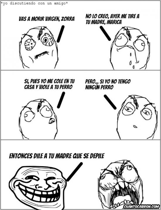 xd se la creyo xd se la creyo - Trollface