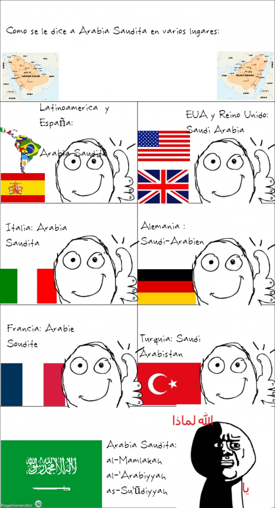 aleman,arabe,Arabia Saudita,español,frances,idiomas,ingles,italiano,turco
