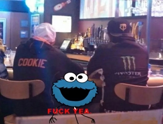 cookie,fuck yea,monster,monstruo de las galletas