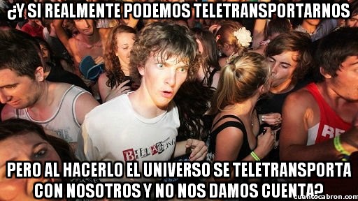 Momento_lucidez - La paranoia del teletransporte