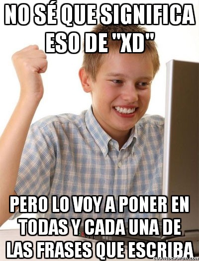 El significado de ''xD