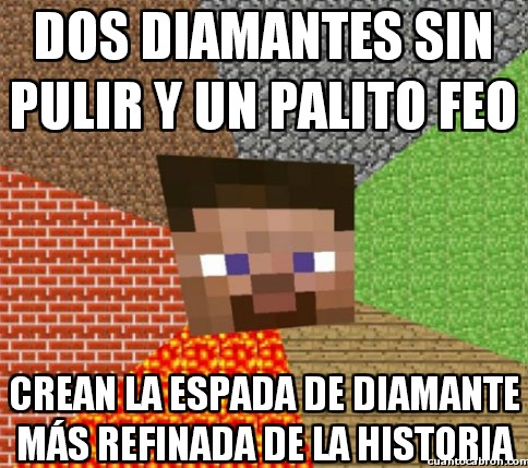 diamante,espada,Minecraft,palo,refinada