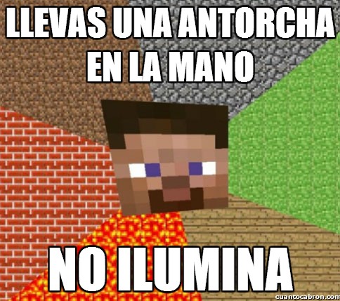 Antorcha,Iluminar,Luz,Minecraft,Steve