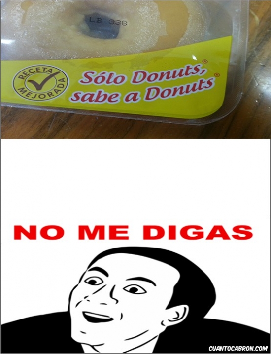 No_me_digas - Nuevo sabor de donuts