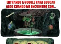 Enlace a Google no podía dejarnos sin doodle de Halloween