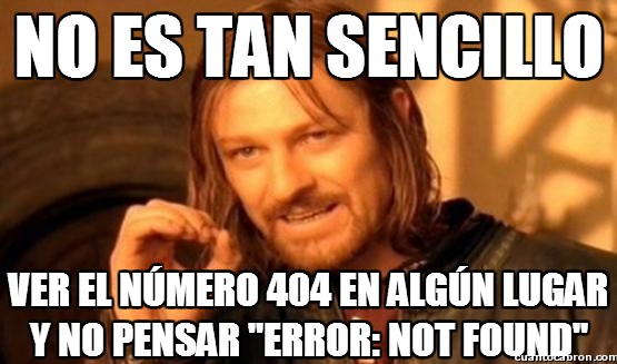 404,Boromir,error,not found,pensar