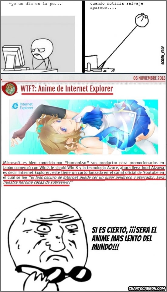 Mother_of_god - Internet explorer ahora tiene un anime