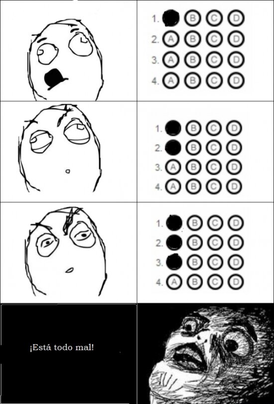 Cuanto Cabron La Eterna Incognita De Los Examenes Tipo Test