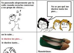 Enlace a El dolor de pies de las mujeres