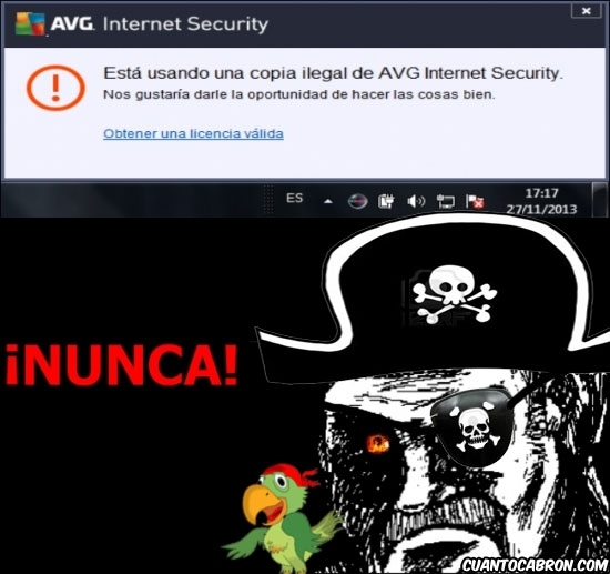 antivirus,avg,fallos,fija,mirada,ordenador,pirata