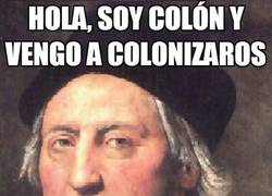 Enlace a Si Colón coloniza...