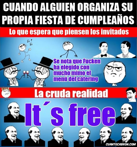 borracho,cumpleaños,feel like a sir,It' s free,not bad,realidad vs creencia,temacumples,yao ming