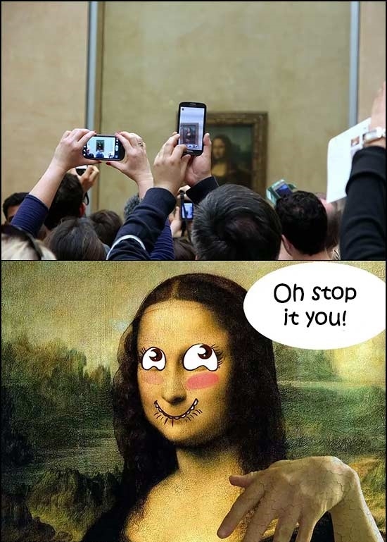 Otros - Fotos a la Mona Lisa
