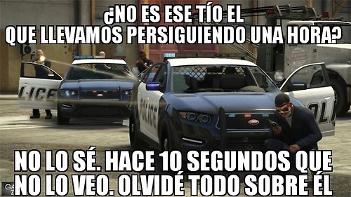 Meme_otros - Los policías del GTA