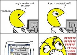 Enlace a La dura vida en las redes sociales de Pac-man