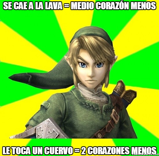 Meme_otros - Lógica en el Zelda
