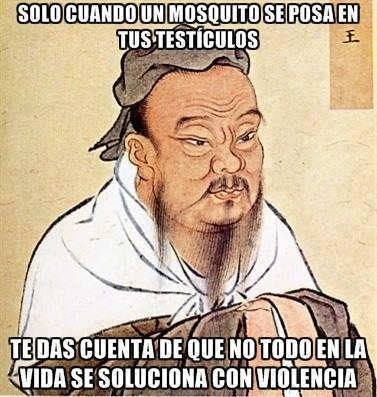 confucio,dolor,no,proverbio,usar,violencia
