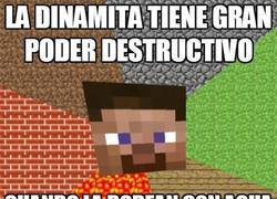 Enlace a El dilema de la dinamita en Minecraft