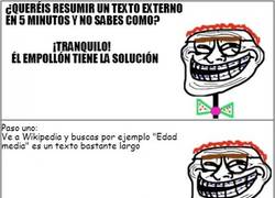 Enlace a La solución para resumir textos largos