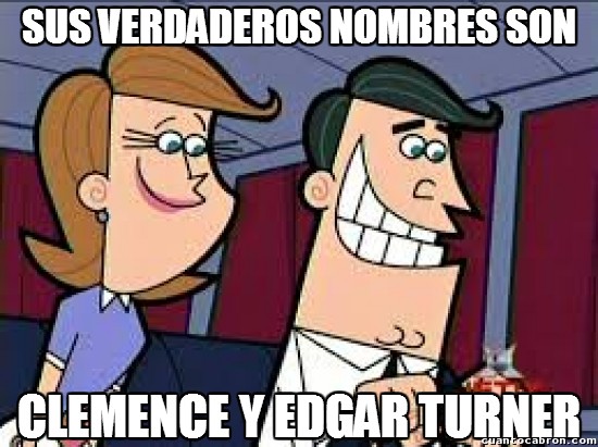 clemence,edgar,nombres,padres,padrinos mágicos,saber,turner