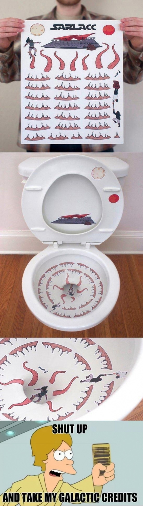 fry,lavabo,shut up and take my money,star wars,wc