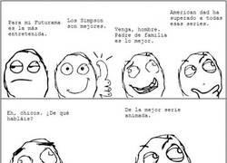 Enlace a ¿Tiene este tío razón? Es muy difícil ponerse de acuerdo sobre cuál es la mejor serie animada.