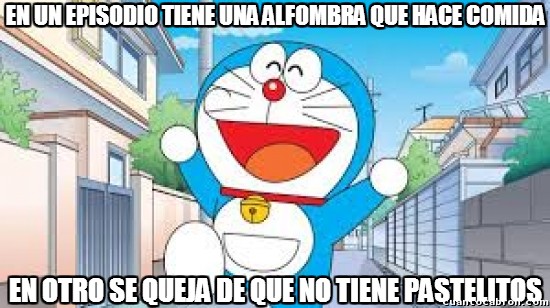 Meme_otros - Doraemon, muchos inventos, pero poco aprovechamiento de recursos
