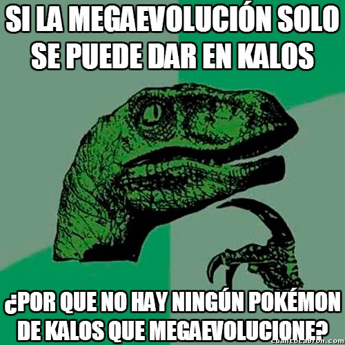 Kalos,megaevolución,Philosoraptor,Pokémon
