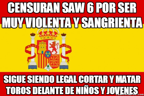 Meme_otros - España y su lógica sobre la violencia