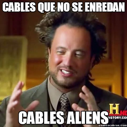 aliens,Cables,cables aliens,enredar