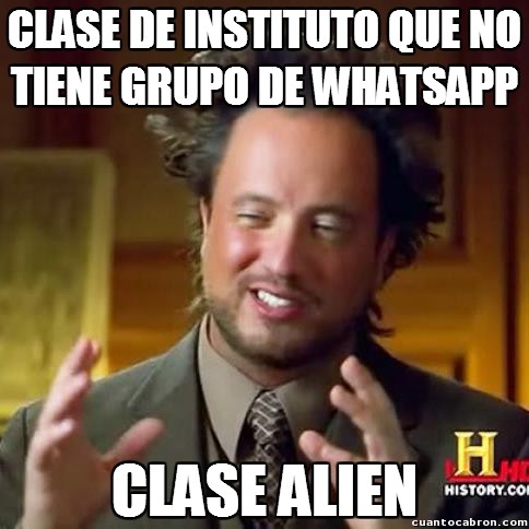 Ancient_aliens - Lo que es Whatsapp...