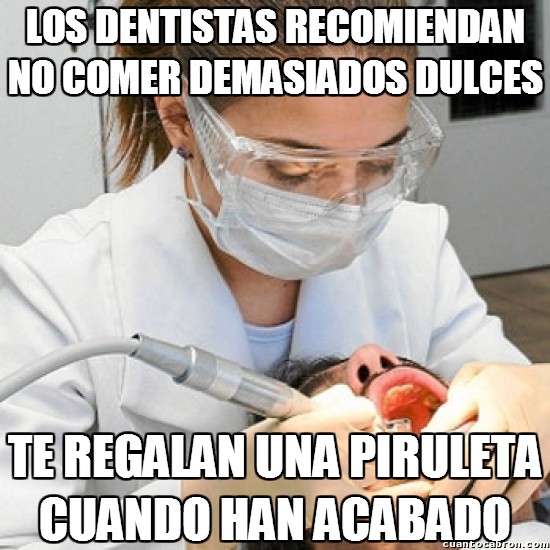 Meme_otros - Algo huele mal con las recomendaciones de los dentistas