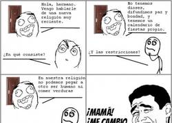 Enlace a Sería tan fácil hacerme cambiar de religión...