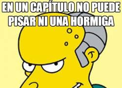 Enlace a La fuerza selectiva del señor Burns