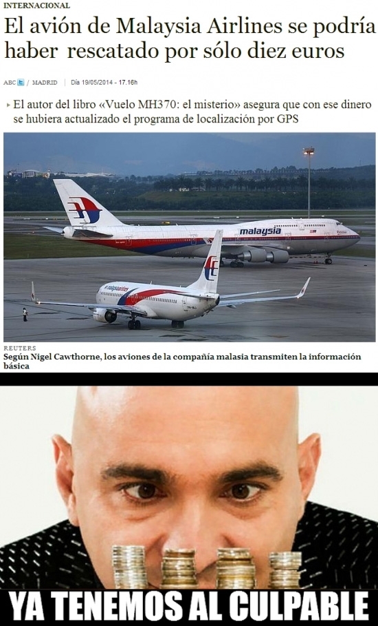 Colega_rata - La verdad sobre el vuelo de Malaysia Airlines