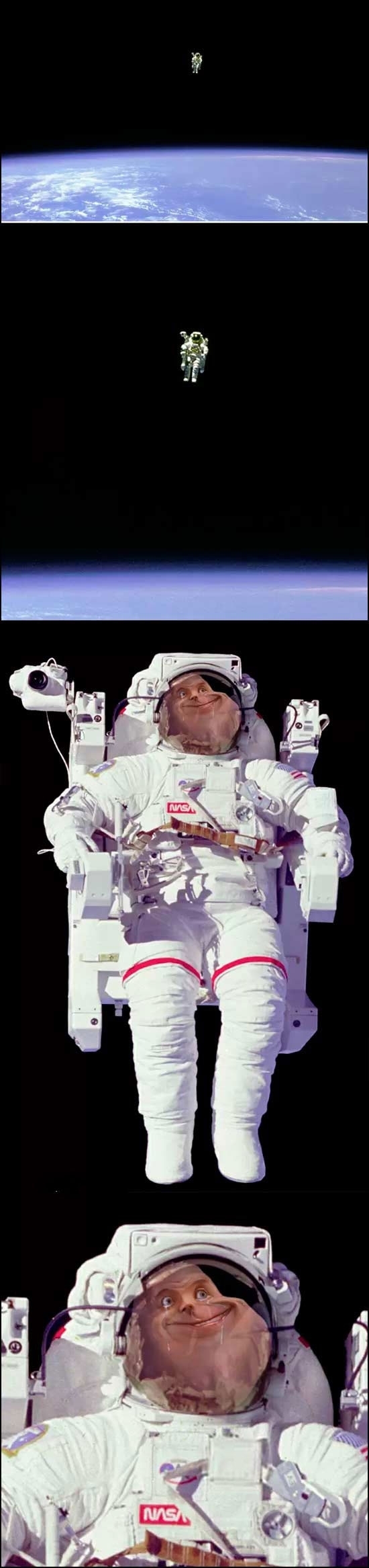 astronauta,espacio,flotando en el vacío,forever alone,solo