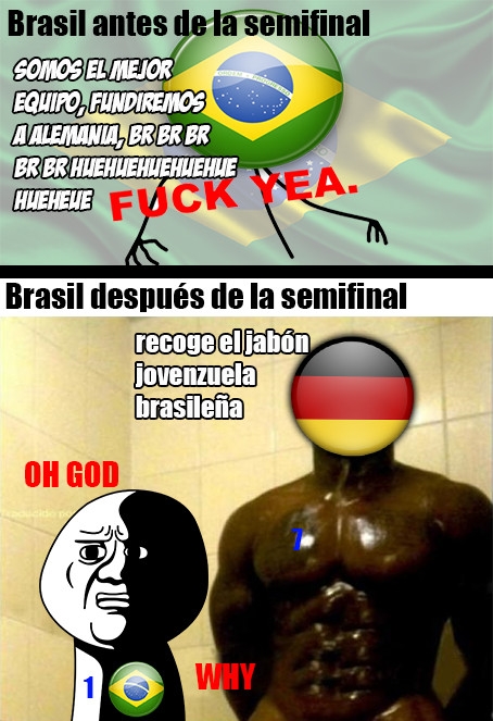 Oh_god_why - Y así Brasil dice adiós al Mundial