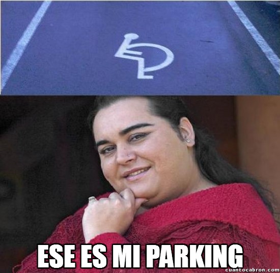 Falete,gordo o gorda,Parking