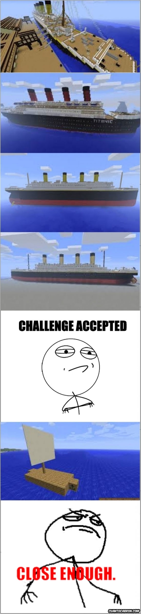 Challenge_accepted - ¡Voy a hacer el barco más increíble de todo Minecraft!