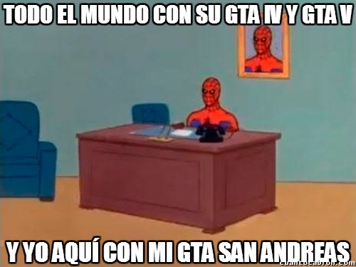 GTA IV,GTA San Andreas,GTA V,playstation,Spiderman 60s,videojuegos