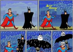 Enlace a Superman, ¿por qué no usas un paraguas normal?